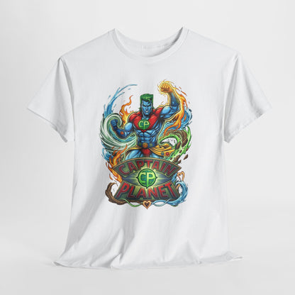 'Captain Planet' Vintage Comic Superhero T-Shirt