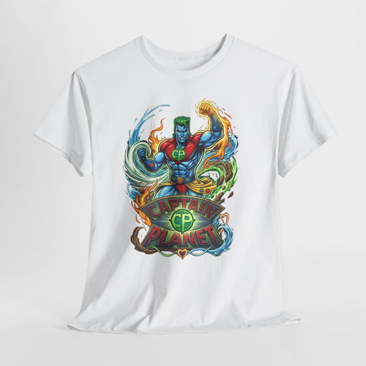 'Captain Planet' Vintage Comic Superhero T-Shirt