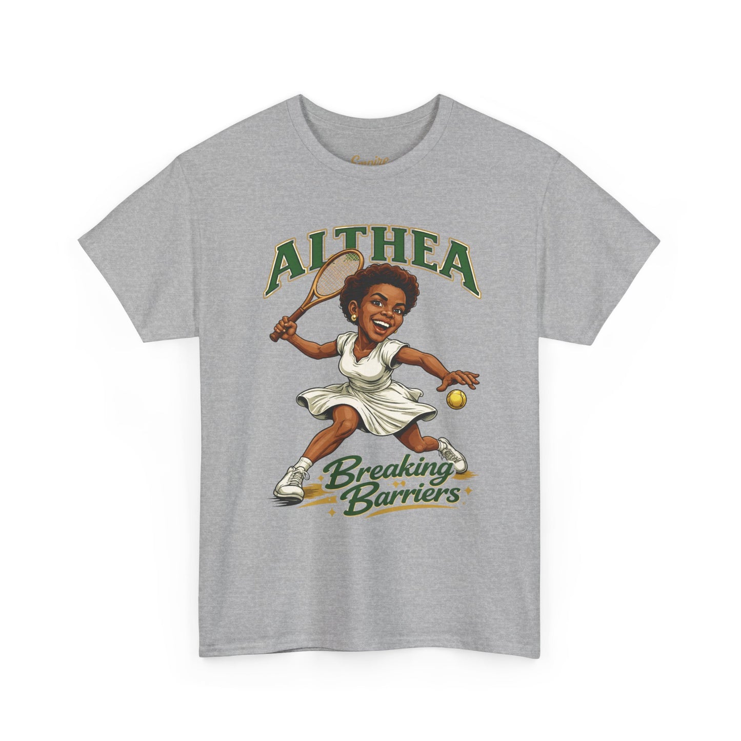 Althea Gibson 'Breaking Barriers' Tennis T-Shirt — Vintage Grand Slam Champion Tribute