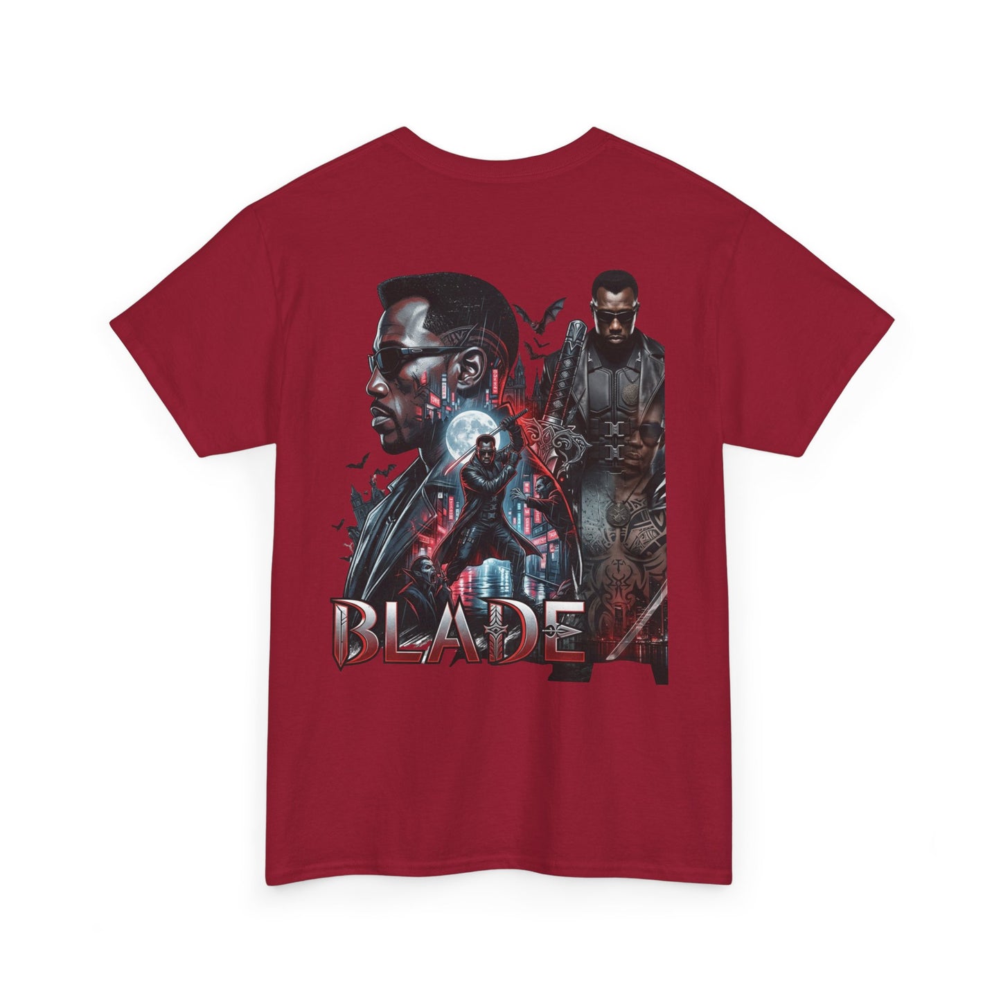Blade Movie Graphic Tee — Retro Vampire Hunter T-Shirt
