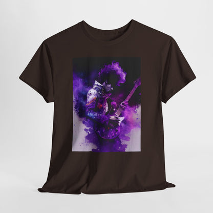 Vibrant Artistic Guitar Tee