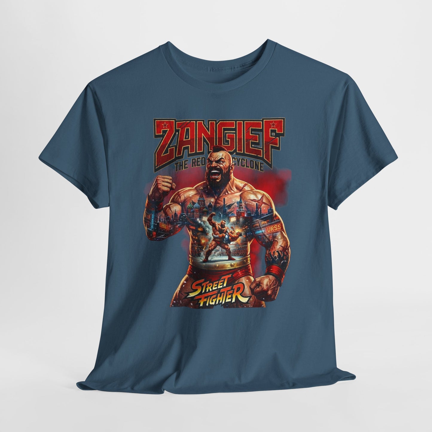 Zangief 'The Red Cyclone' Street Fighter Graphic Tee