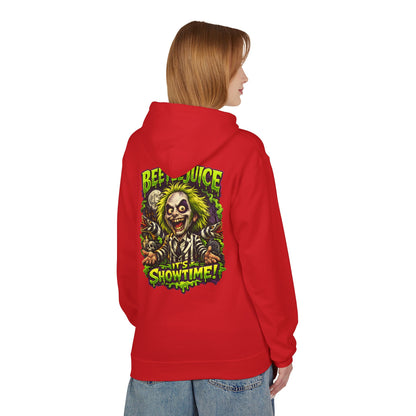 Beetlejuice "It's Showtime" Unisex Midweight Softstyle Fleece Hoodie