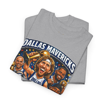 Dallas Mavericks Champions Tee – “We Are The Champions” Basketball Fan Shirt