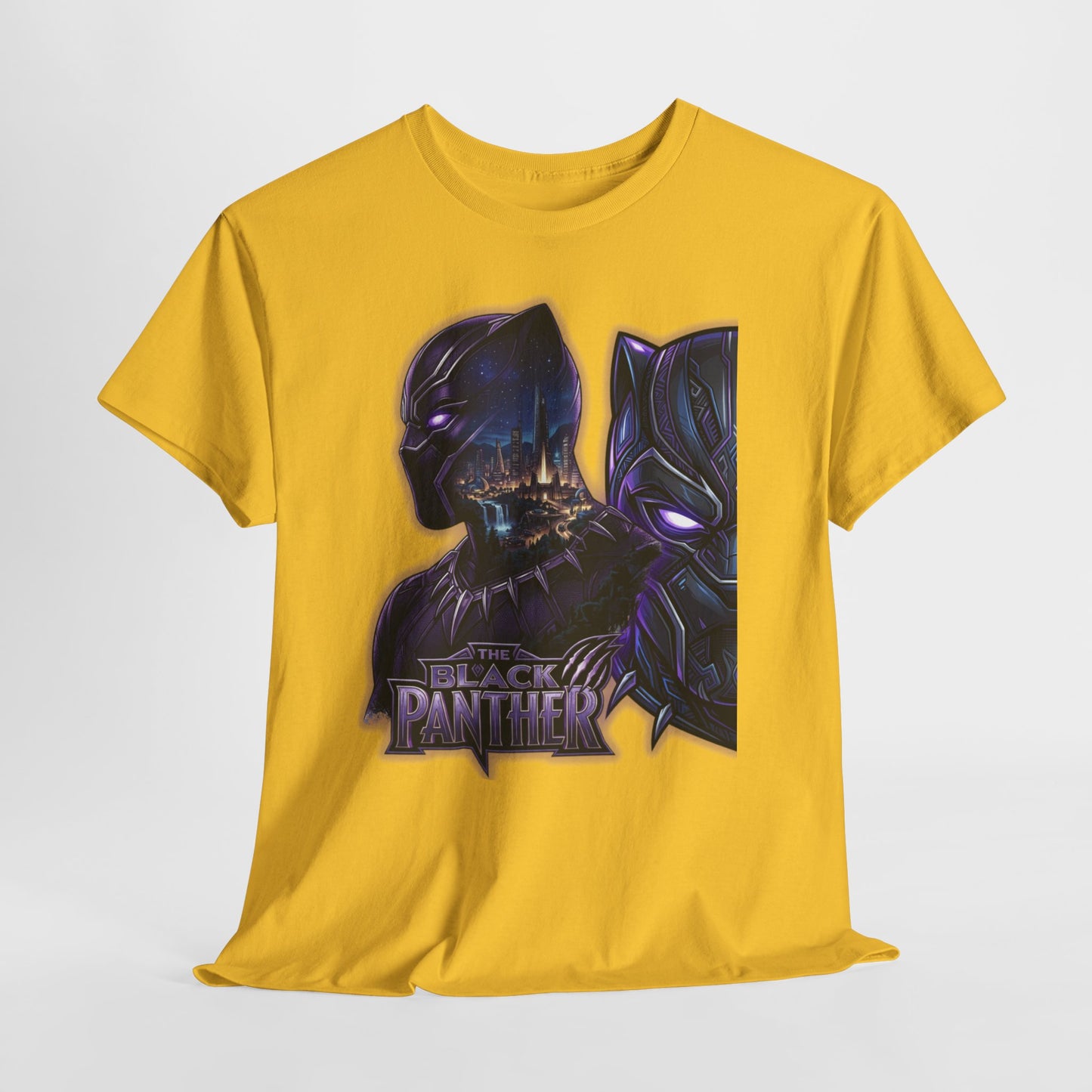 Black Panther Graphic Tee — Marvel-Inspired Heroes Shirt