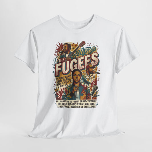 The Fugees Retro Graphic Tee – Vintage Hip Hop Concert Poster T-Shirt