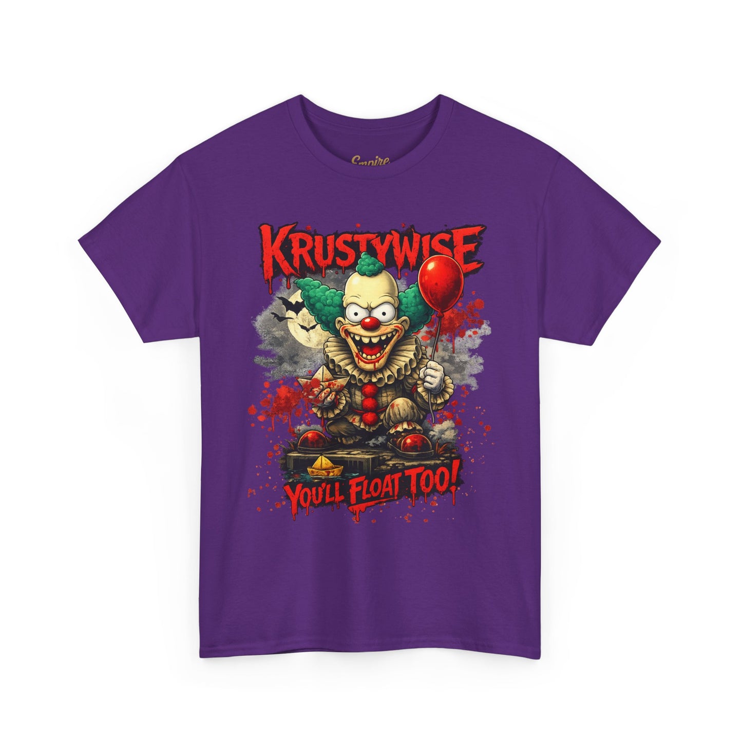 Krustywise "You’ll Float Too" Horror Tee
