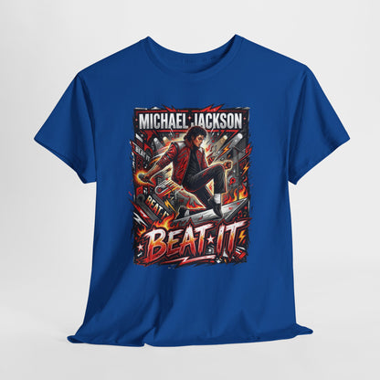 Graphic Tee — 'Beat It' Retro Dance Design