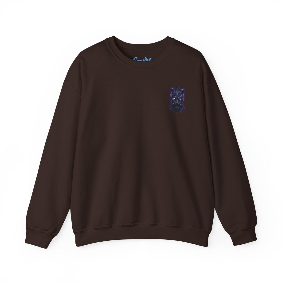 Black Panther Crewneck Sweatshirt — Marvel Black Panther Graphic
