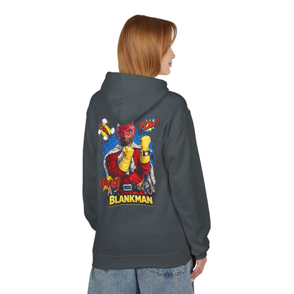 Blankman Inspired Graphic Midweight Softstyle Fleece Hoodie