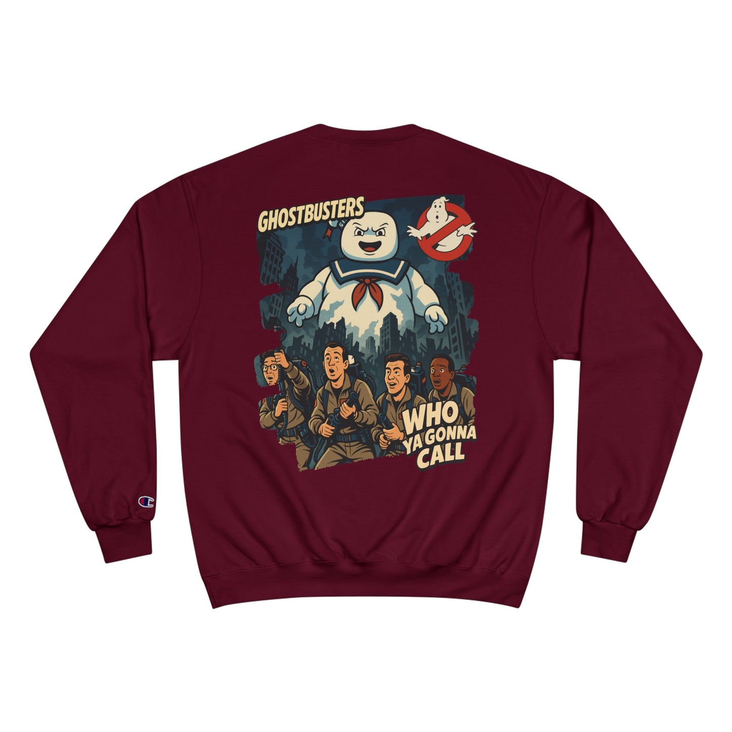 CHAMPION Ghostbusters "Who Ya Gonna Call" Sweatshirt