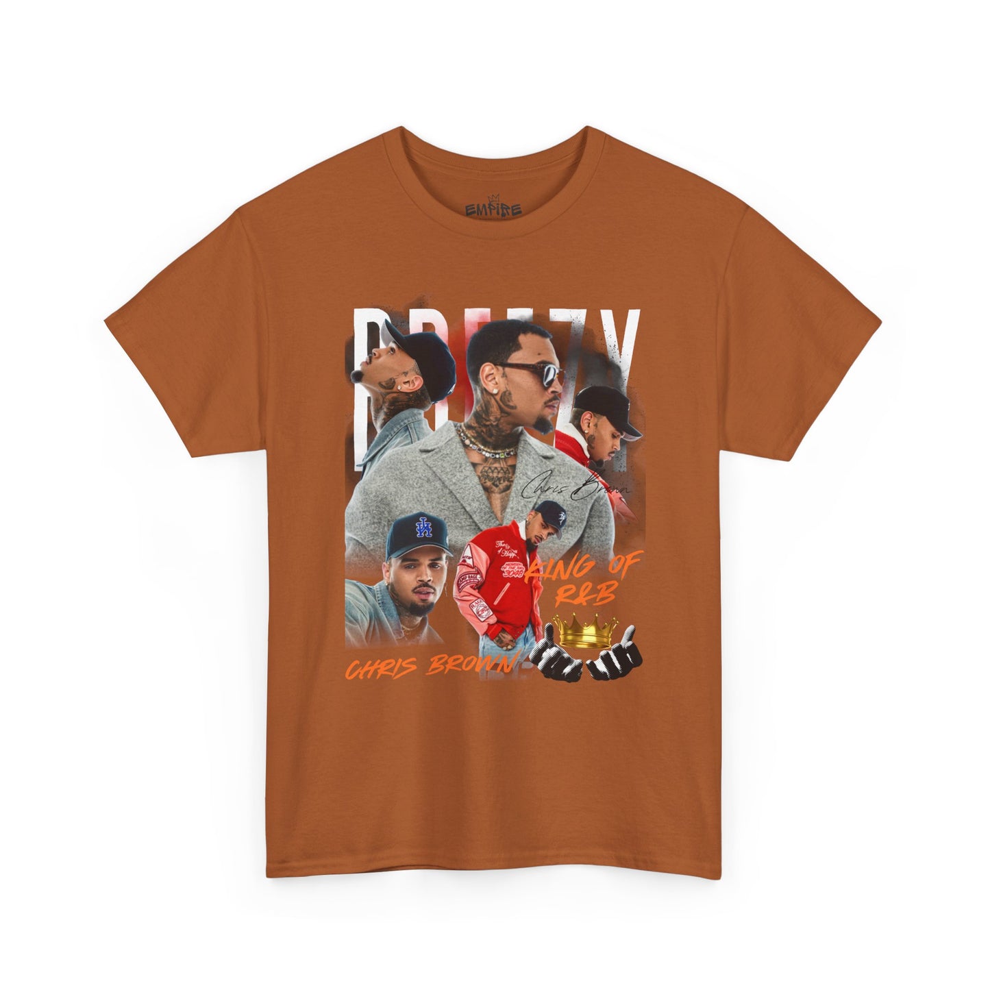 Chris Brown Tribute Unisex Heavy Cotton Tee - Celebrating R&B Style