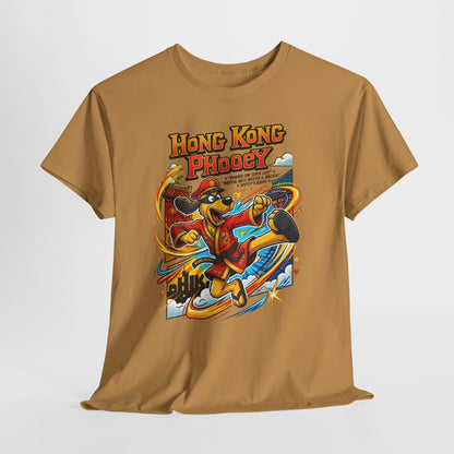 Hong Kong Phooey Retro Cartoon T-Shirt — Vintage Animated Hero Tee