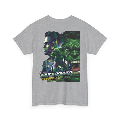Hulk Graphic Tee — Bruce Banner Movie Poster Back Print