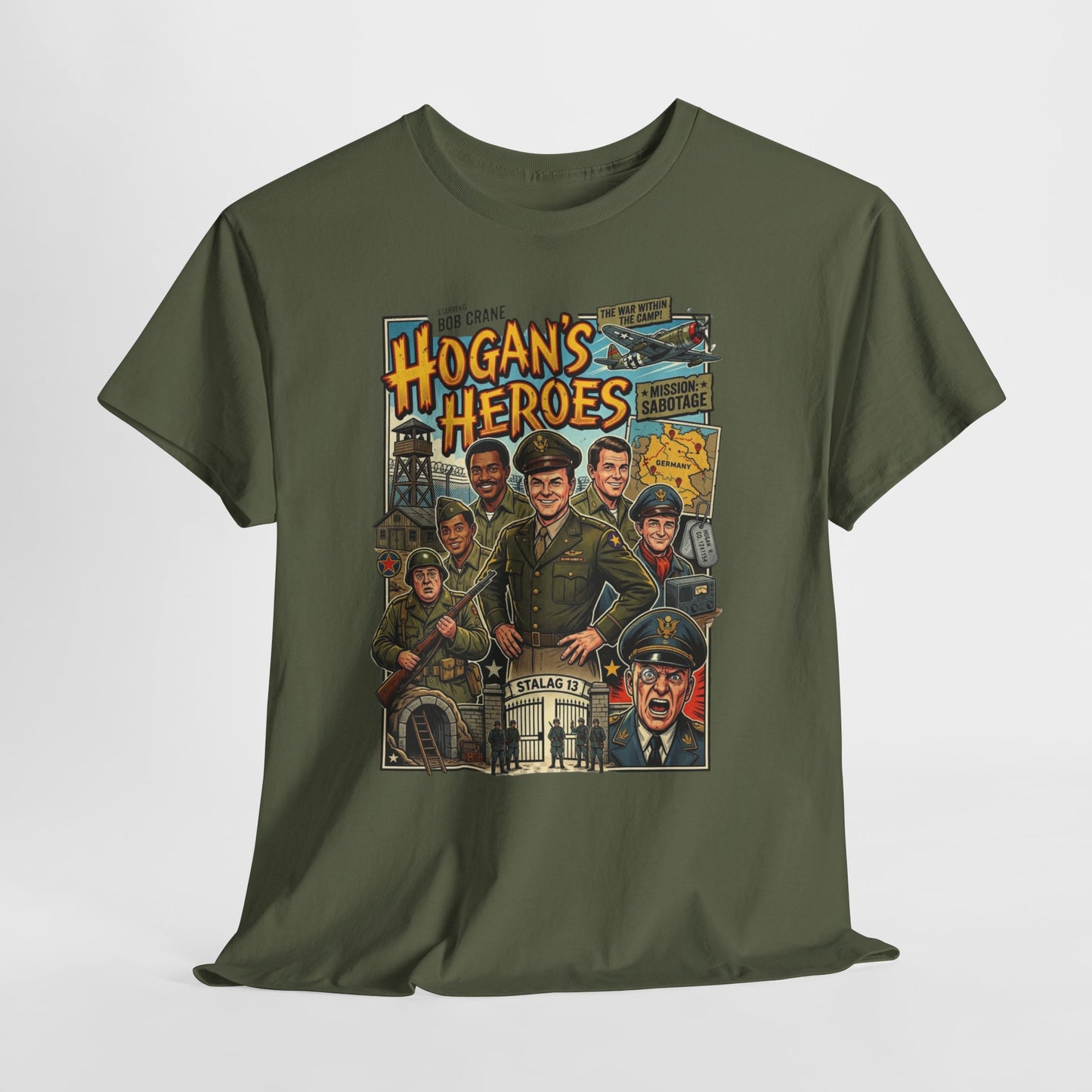 Hogan's Heroes Military Graphic Tee