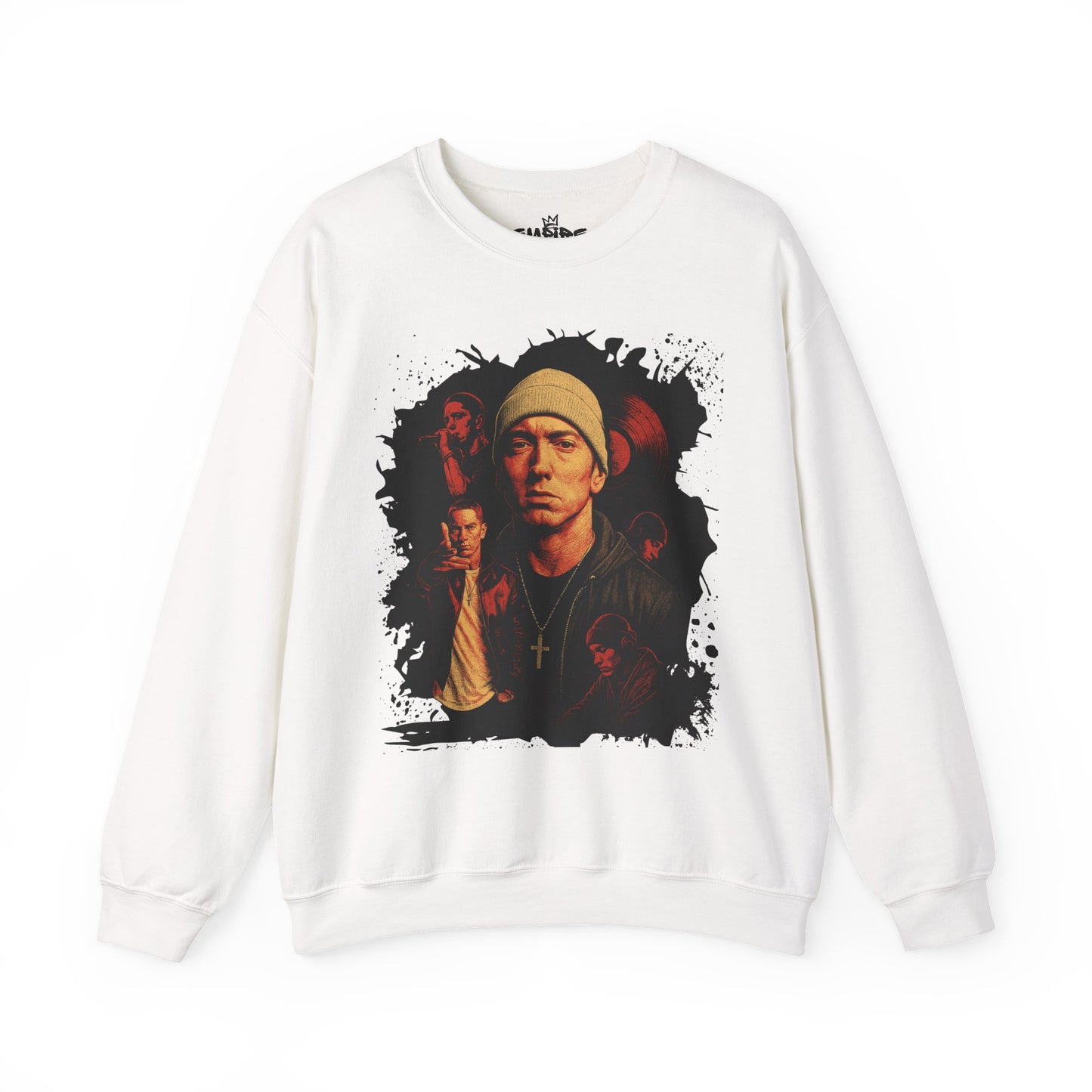 Urban Inspirational Unisex Crewneck Sweatshirt, Cozy Casual Wear, Gift for Music Lovers, Fashion Statement, Perfect for Fall