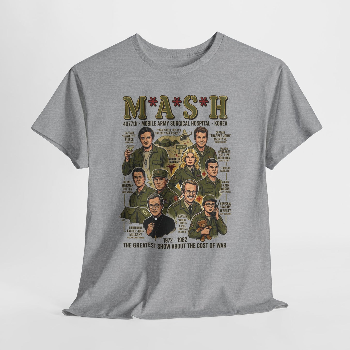 MASH TV Cast Graphic Tee
