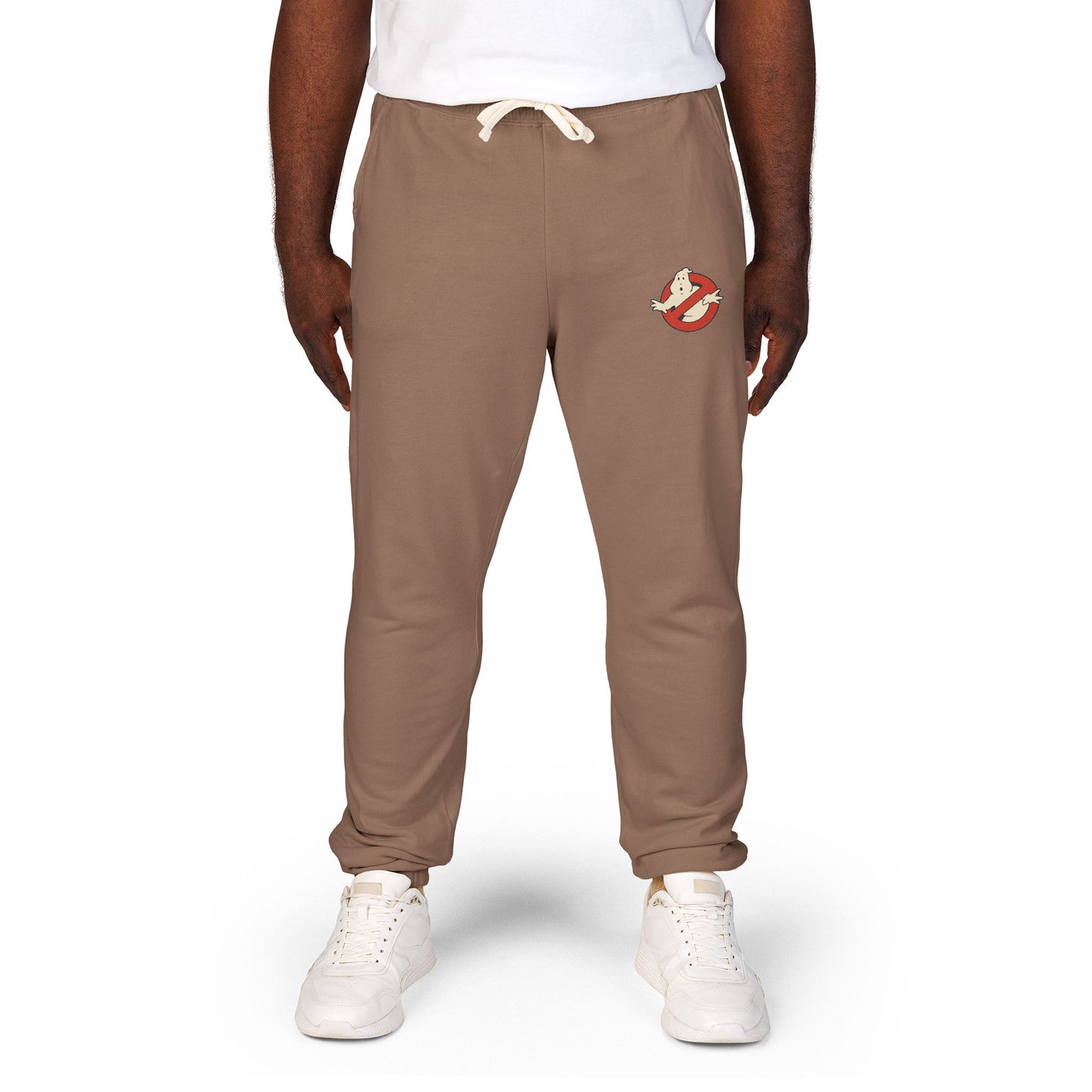 Ghostbusters Logo Sweatpants — Fleece Joggers with Ghost Emblem
