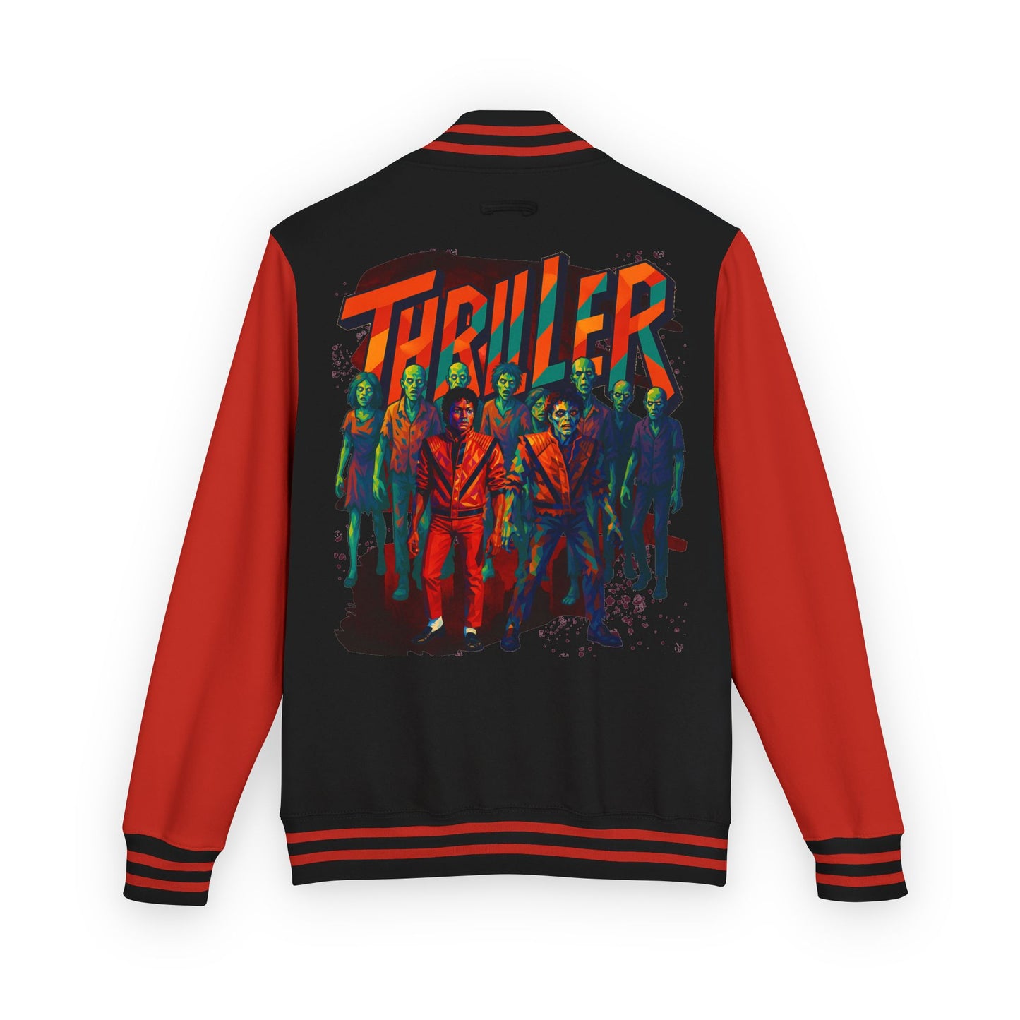 Letterman Jacket — 'Thriller' Retro Horror Dance Graphic