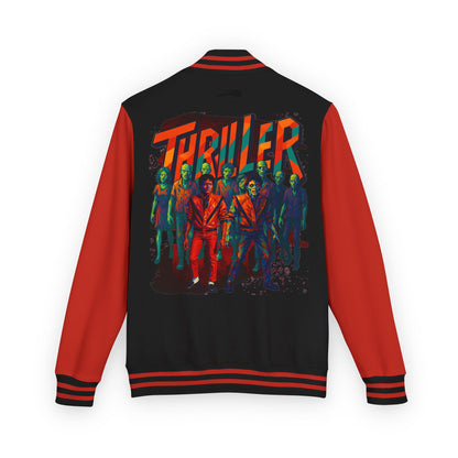 Letterman Jacket — 'Thriller' Retro Horror Dance Graphic