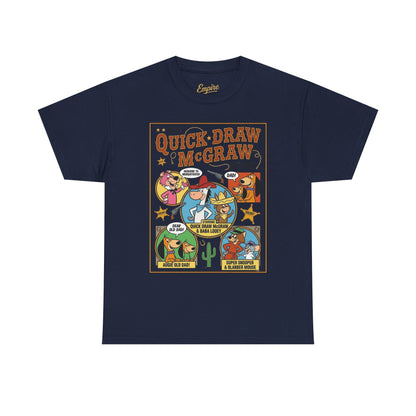 Quick Draw McGraw Retro Cartoon T‑Shirt