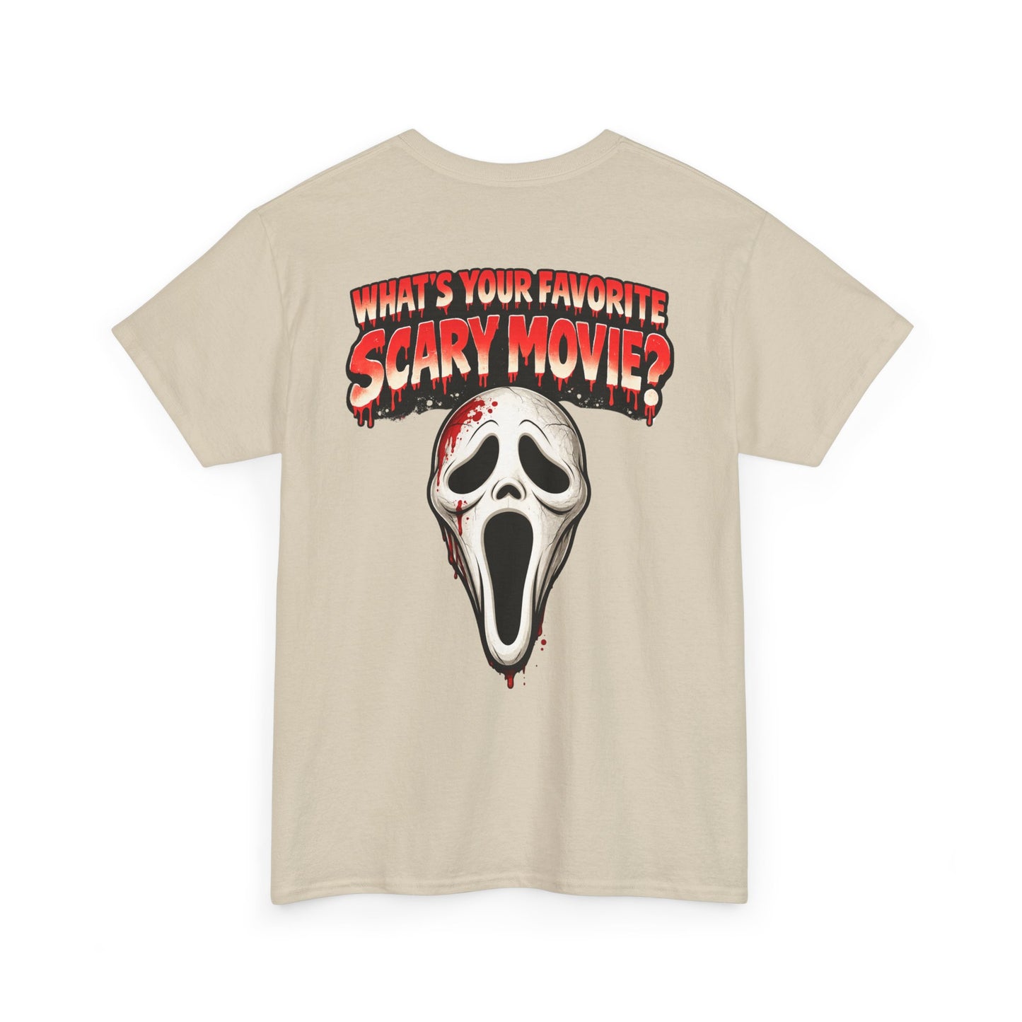 Scary Guy "Let's Get Stabby" Halloween Tee — Scream Mask Horror Movie T-Shirt