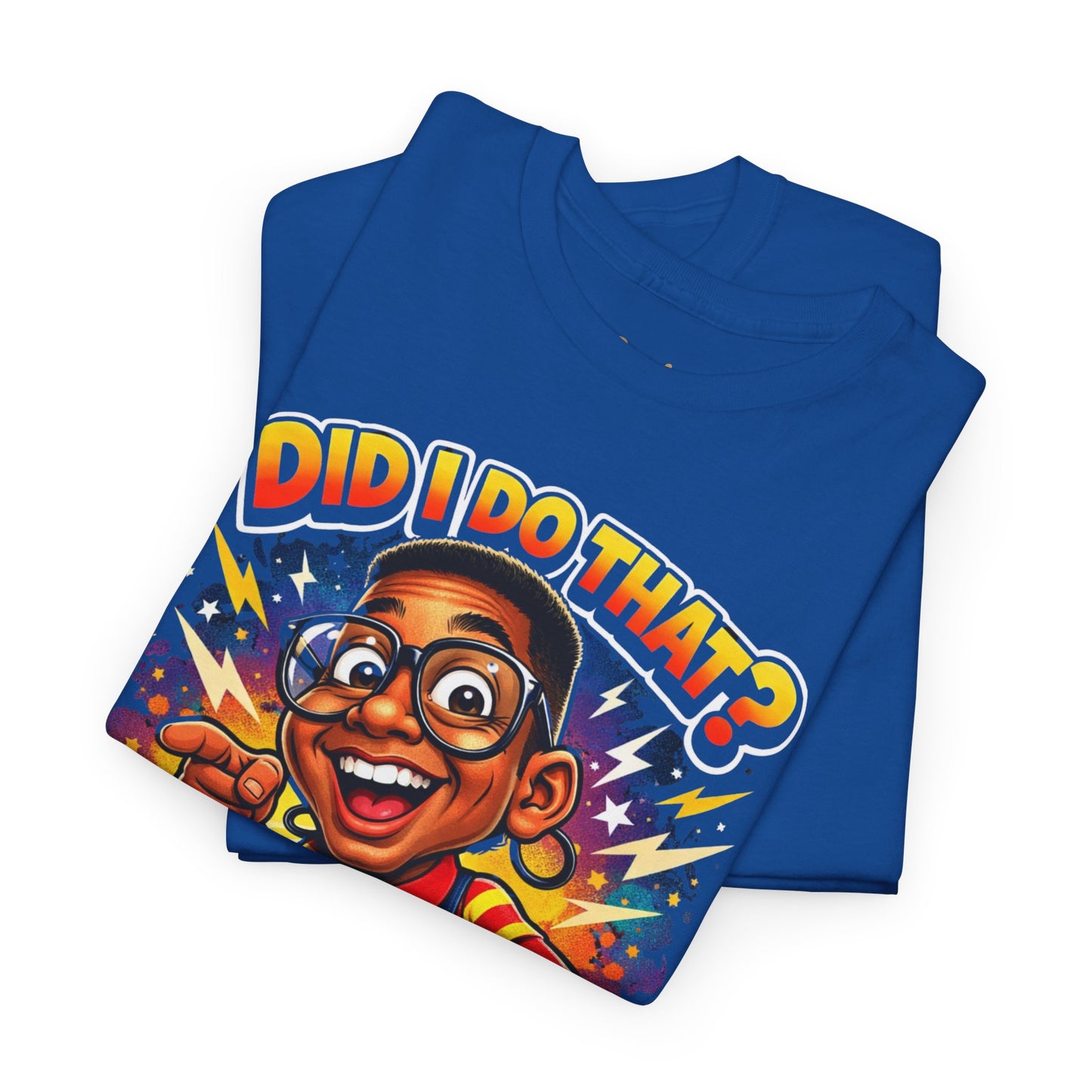 Did I Do That? Steve Urkel Tee – Retro 90s Family Matters Graphic Shirt