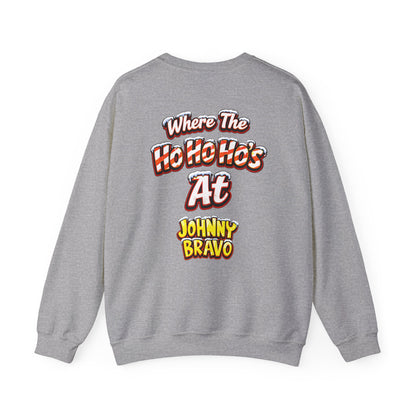Johnny B 'Sleighin' Hearts' Crewneck Sweatshirt — Where the Ho-Ho-Ho's At