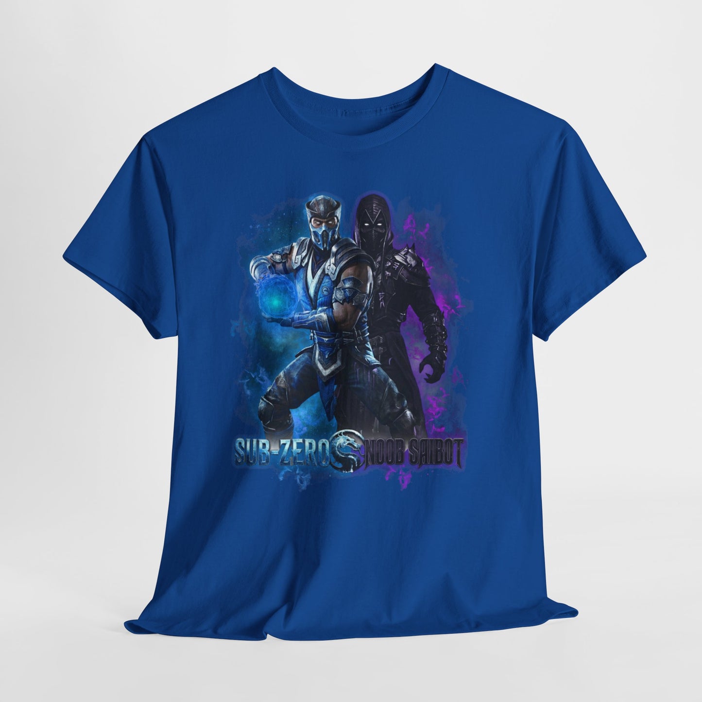Mortal Kombat Sub-Zero & Noob Saibot Graphic Tee — Gamers' Retro Fighting Shirt