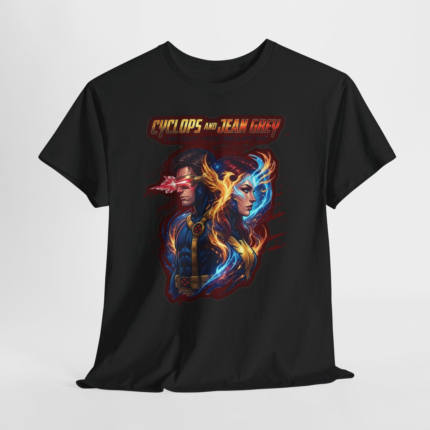 Sci‑Fi Phoenix & Cyborg Graphic Tee — 'You Are Not Alone' Retro Futuristic T‑Shirt