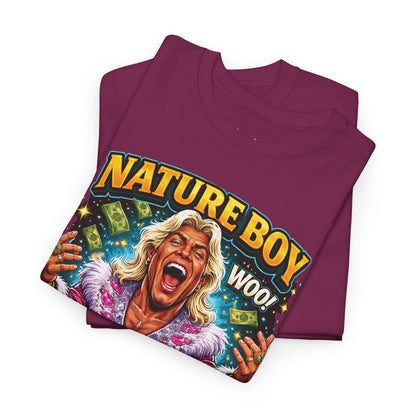 Ric Flair 'Nature Boy' Graphic Tee — Retro Wrestling Fan T-Shirt
