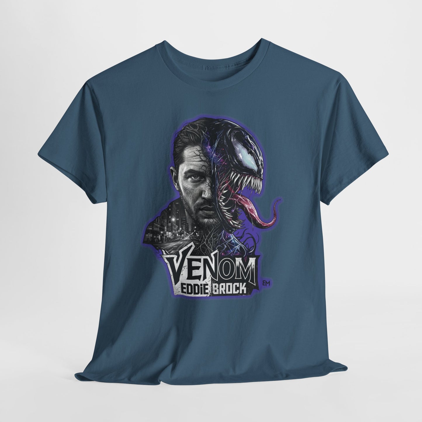 Venom Eddie Brock Graphic Tee — Antihero Comic Movie Fan Shirt