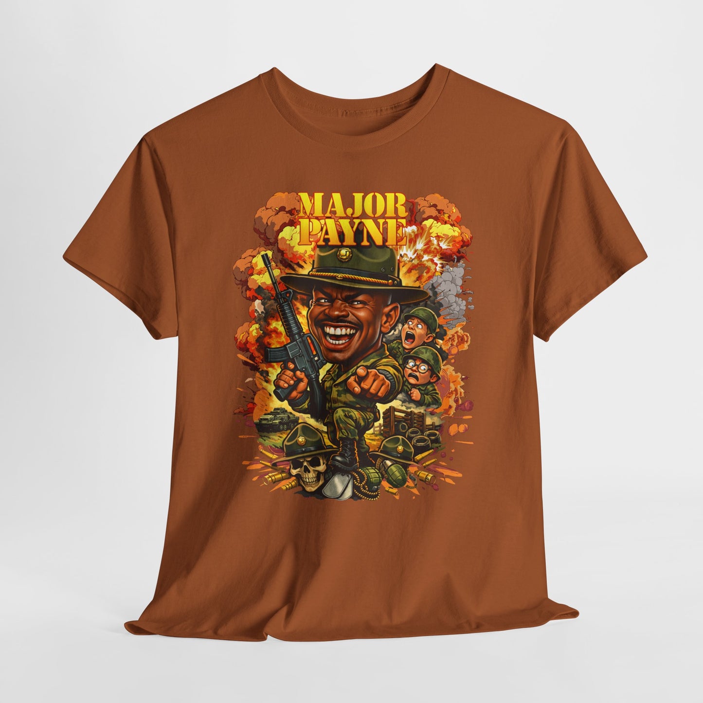 Major Payne Graphic Tee — Vintage Military Comedy Movie Shirt
