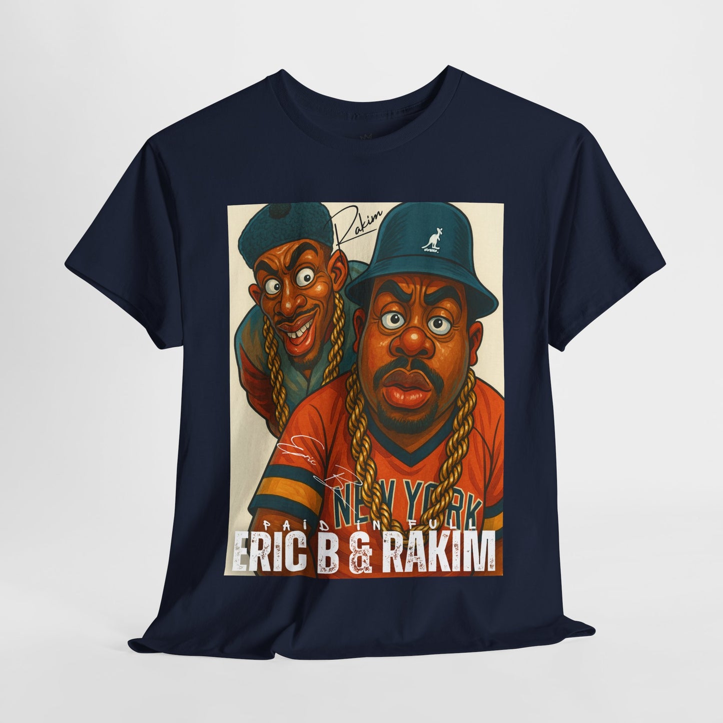 "Eric B and Rakim" Vintage Rap Duo Graphic Tee