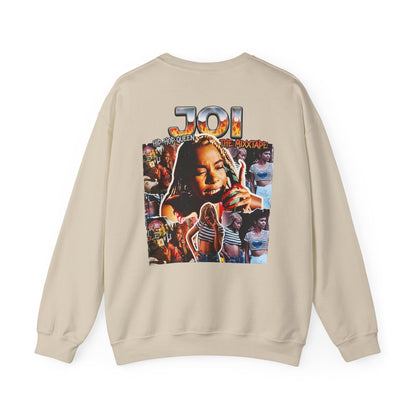 Joi Collage Crewneck Sweatshirt – Retro Concert Photo Graphic