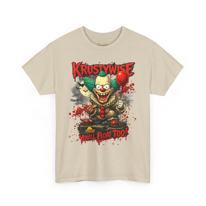 Krustywise "You’ll Float Too" Horror Tee