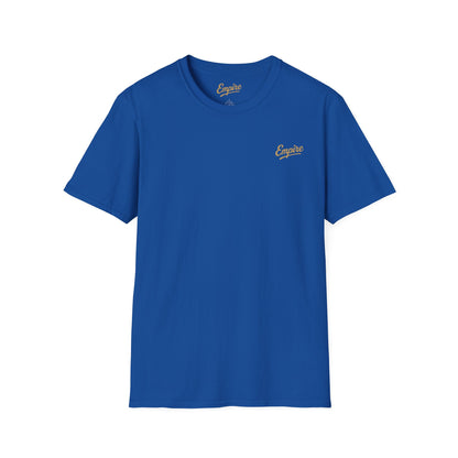 Softstyle Gold 'Empire' Logo T-Shirt