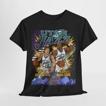 Utah Jazz Basketball Tribute Tee