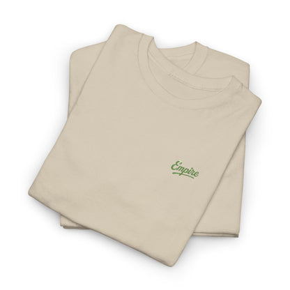 Signature Embroidered Empire Green Chest Logo T-Shirt