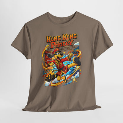 Hong Kong Phooey Retro Cartoon T-Shirt — Vintage Animated Hero Tee
