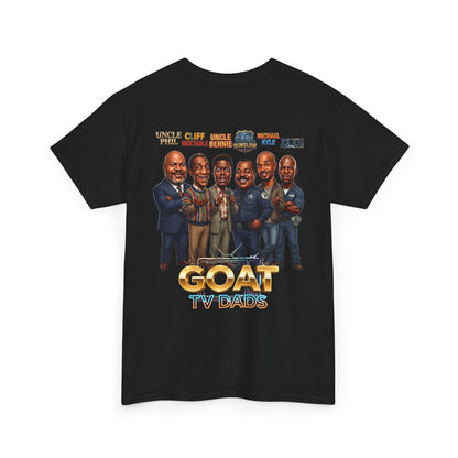 GOAT TV Dads T-Shirt — Caricature TV Fathers Reunion Tee
