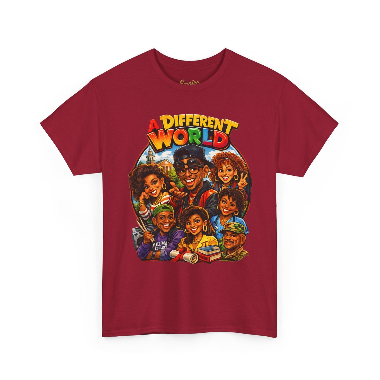 A Different World Cast Graphic Tee — Nostalgic 90s TV Shirt
