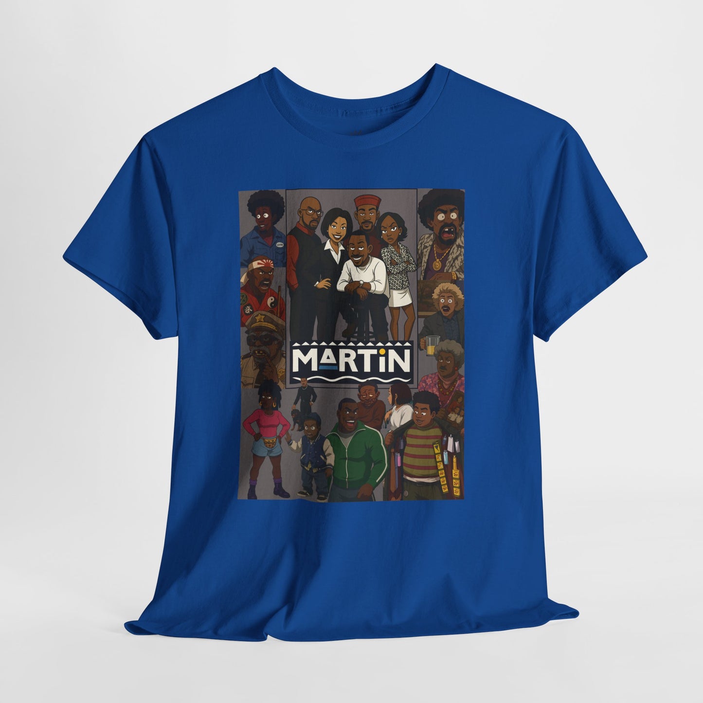 Vintage Martin T-Shirt - Unisex Heavy Cotton Tee for Nostalgic Fans