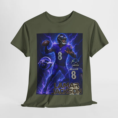 Lamar Jackson Lightning Tee