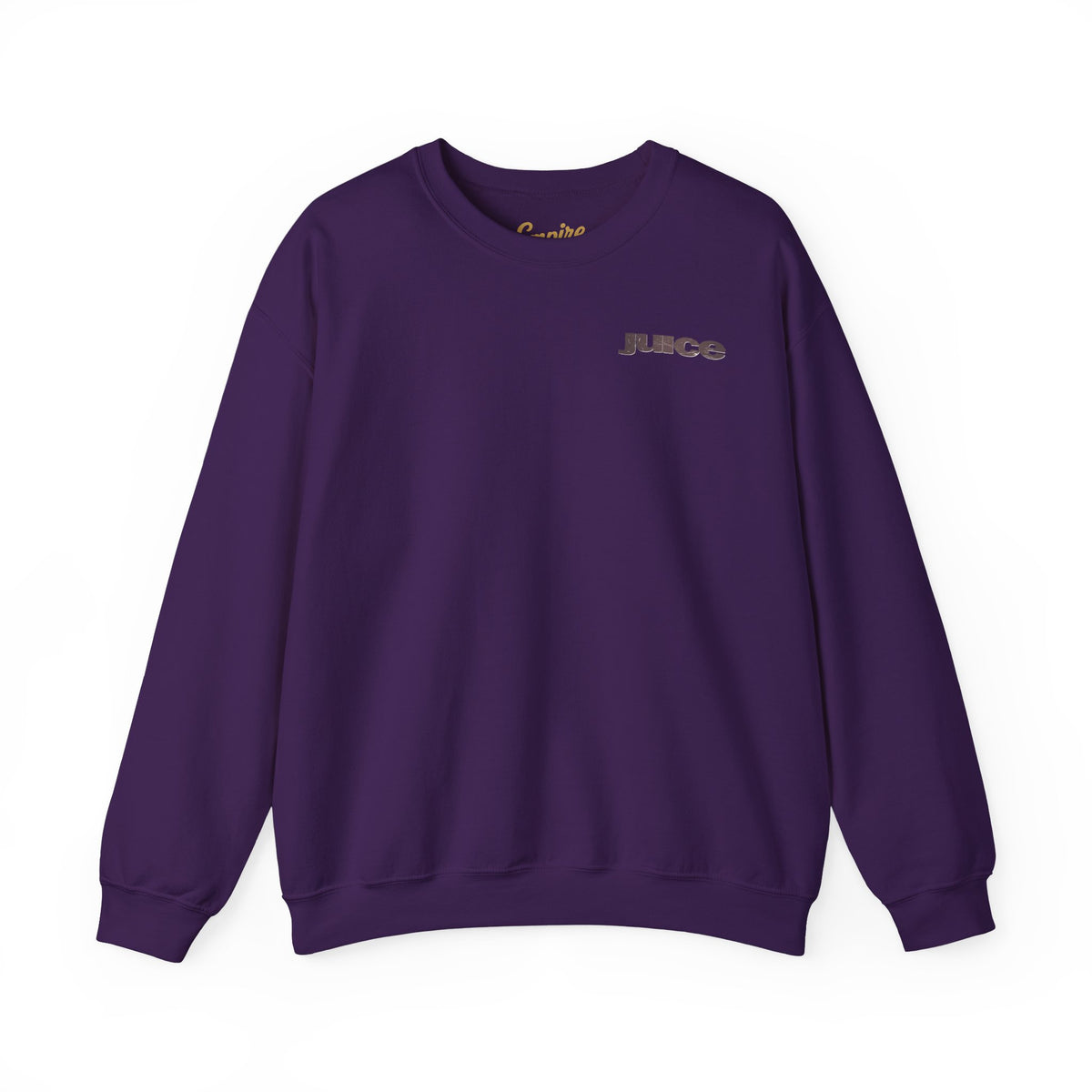 Bishop "Juice" Crewneck Sweatshirt — 'I Am Crazy But You Know What Else I Don’t Give a F**k' Graphic