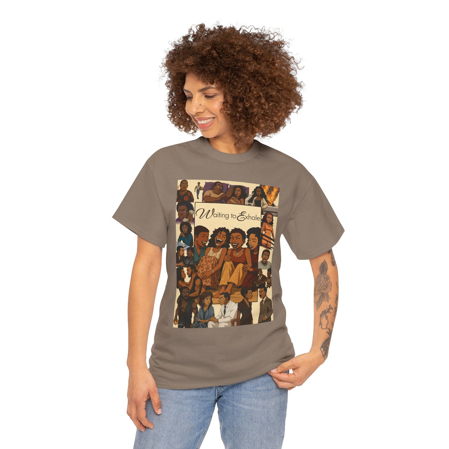 Waiting to Exhale Graphic Unisex Heavy Cotton Tee - Vintage Inspired Apparel for Movie Lovers