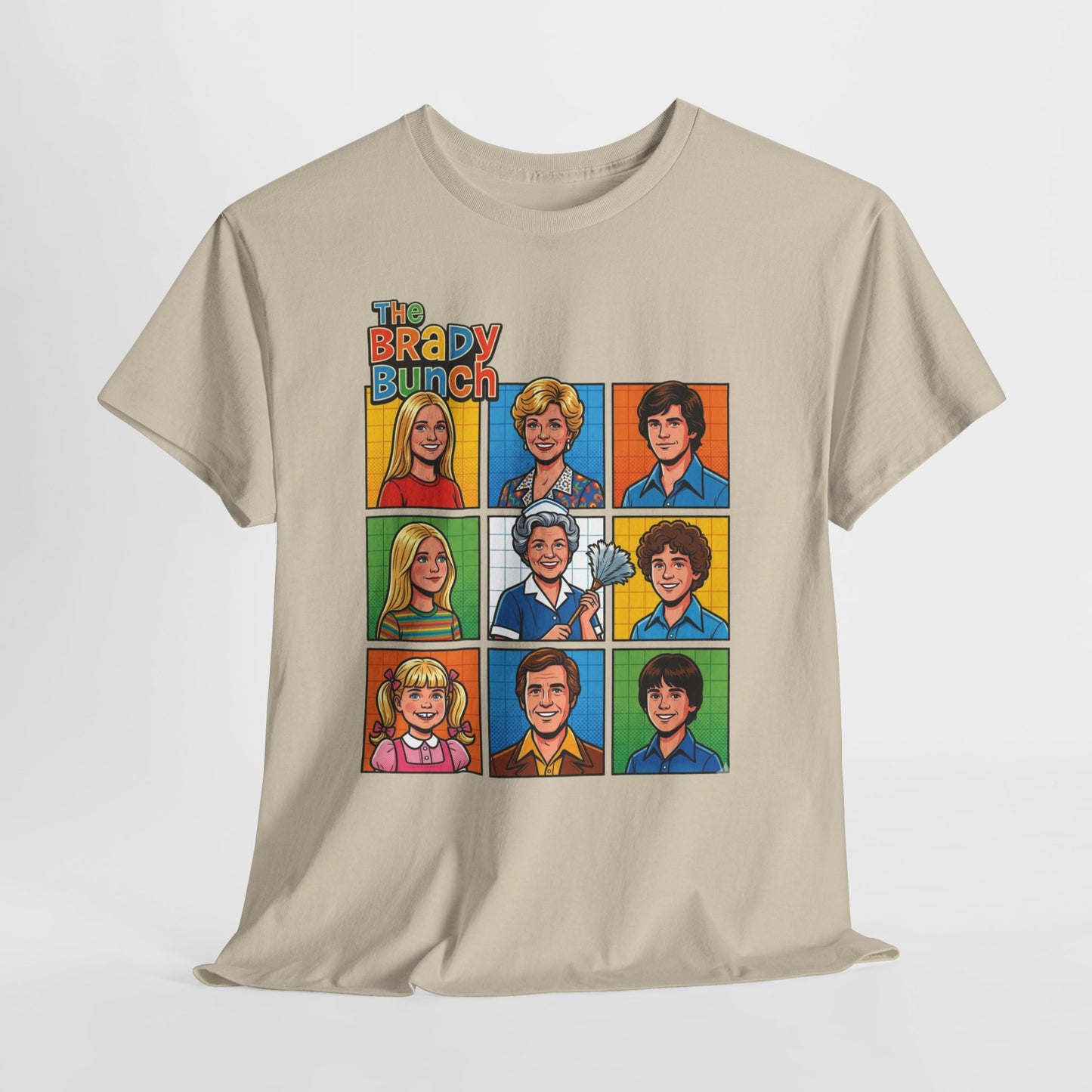 Brady Bunch Retro Grid T-Shirt
