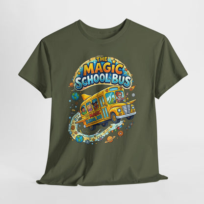 The Magic School Bus T-Shirt – Kids Retro Educational Cartoon Tee