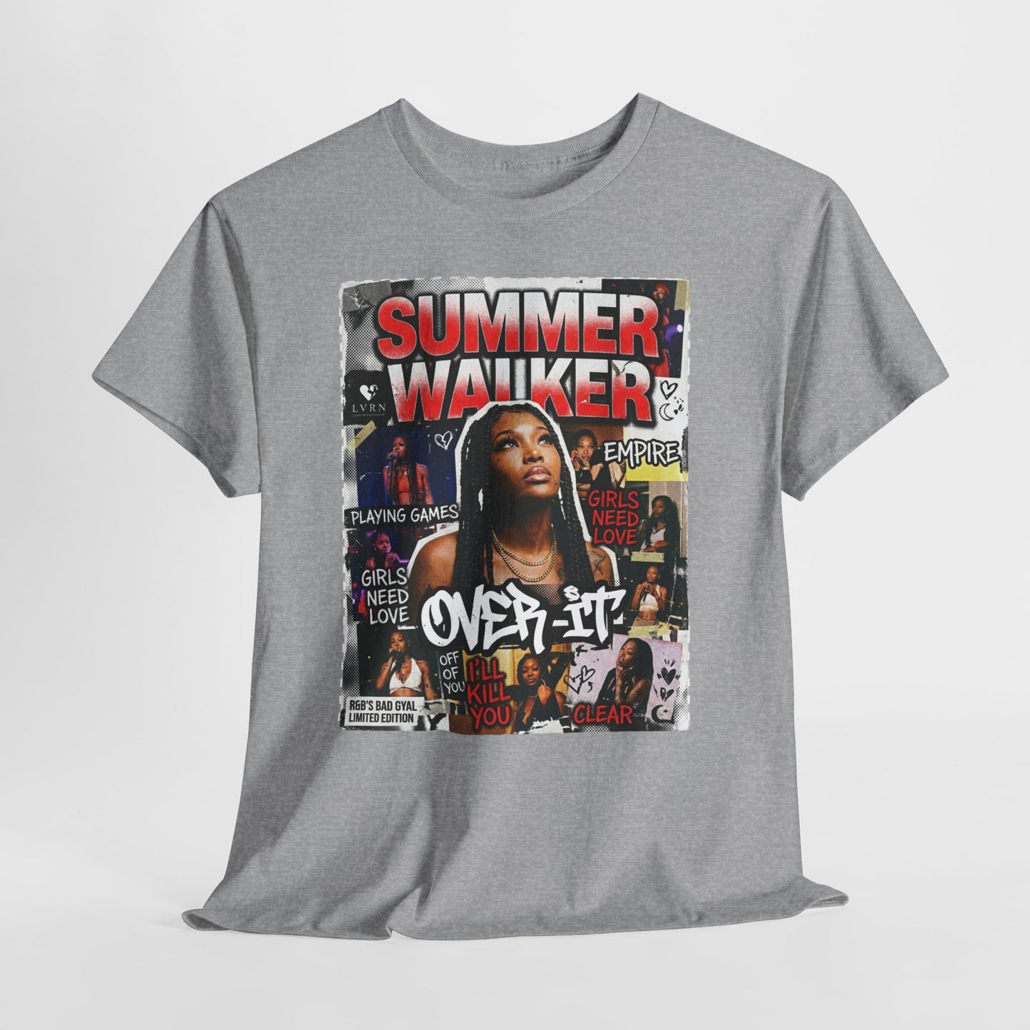 Summer Walker 'Over It' Collage Tee — R&B Artist Graphic T-Shirt