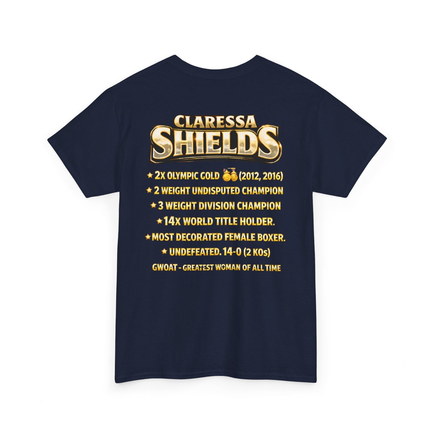 GWOAT: Claressa Shields Championship Tribute Tee